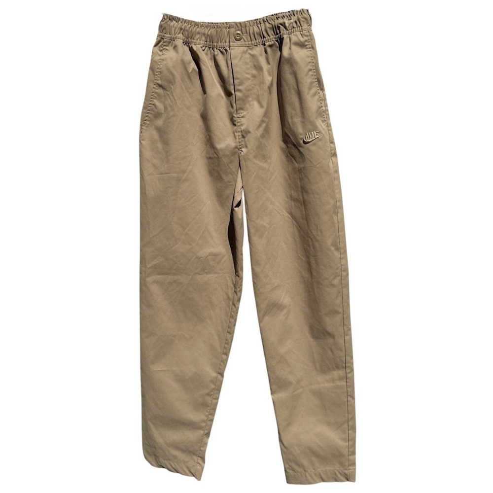 Nike Club Men's Woven Tapered Pants Parachute Beige Pants S 26x28